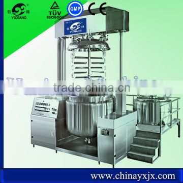 Yuxiang 100L vacuum cosmetic mixing machine for making sex lube mixng machine