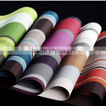 Vinyl pvc mesh placemats