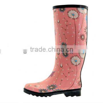 Cowboy style rain boots for women