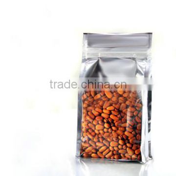 Nuts stand up aluminum foil pouch with zipper