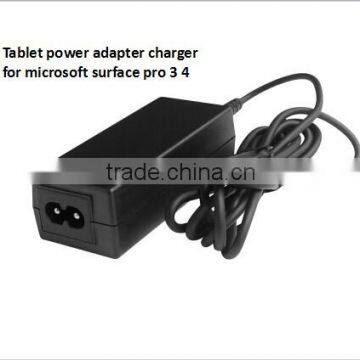 15V 4A 60W Tablet Power Adapter Charger for microsoft surface pro 4