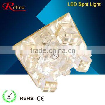 JCDL113N Crystal/steel Downlight Max50w Gu5.3 Crystal Light photo-2