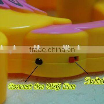 2015 Cute Swan Deign New Supper Cooling Mini USB/Battery Operated Fan at Factory Price photo-5