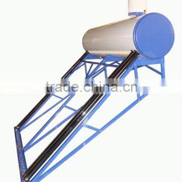 pitched roof mounted non pressurized vacuum tube solar water heater
