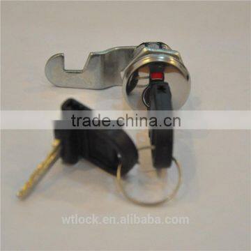 Stainless steel cover pin cam lock with red and green indicator