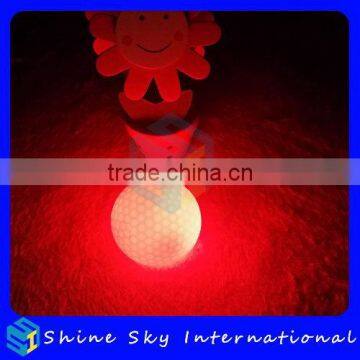 Durable Crazy Selling Colored Light Up Golf Ball