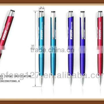 Aluminum ballpoint pen also as promotional gift pen