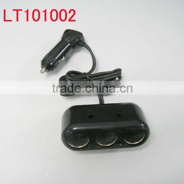 1 to 3 Lighter cigarette sockets