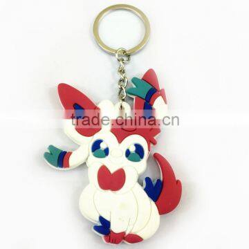 Chinese Supplier Promotional PVC Key Chain Animation 2d Key Ring photo-2