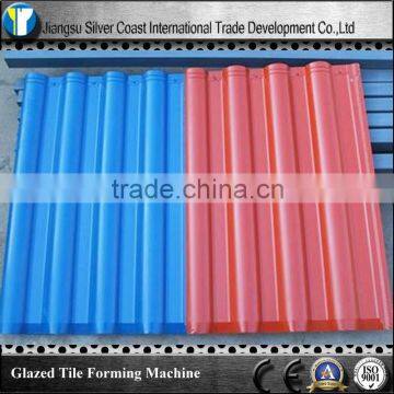 Color tile making machine/ Steel tile forming machine