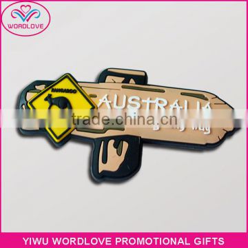 New Product Custom Rubber 3D PVC Souvenir Fridge Magnet