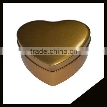 Wholesale Heart Shaped Wedding Tin Candy Box Chocolate Metal Tin Can