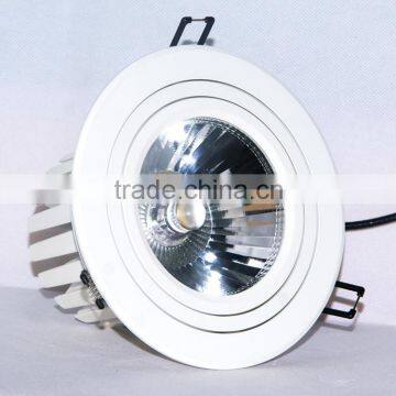 Round Design With Rotation and Gimbal Housing 20W 30w Dimmable Led Downlight Ajustable Led Downlights Black photo-3