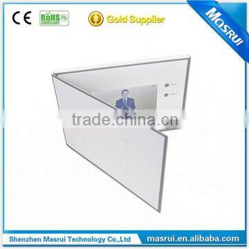 High Quality 2.4 Inch LCD Screen Video Greeting Card / Digital Business Card used in Promotion,Invitation
