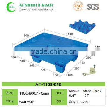 Lightweight loading euro plastic pallet machine