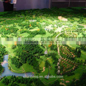 Golf Course Miniature Architectural Model