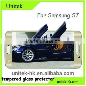 Tradeassurence! Hot Factory 3D Full Cover Mobile Acessories Tempered Glass Screen Protector Film for Samsung s7 Edge photo-2