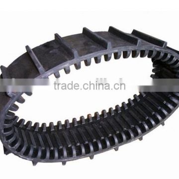 mini robot parts, small rubber track , crawler for wheelchair