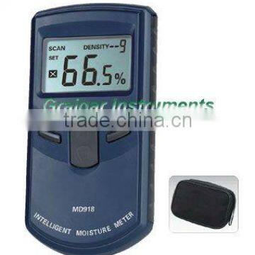 Inductive Moisture Meter MD918, digital moisture tester, portable moisture gauge