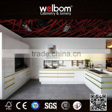 Popular Design Lacquer Intelligent Kitchen Cabinet