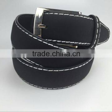 pu Belt for Man Woman Unisex Simple Design With Alloy Buckle