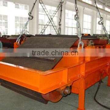 Suspension overbelt magnetic separator