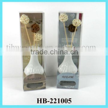 rattan reed diffuser with rattan sticks gift set