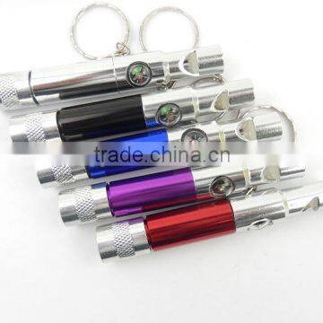 Creative Mini Small Aluminum Whistle Keychain Finder photo-2