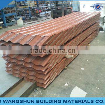 antique color coated steel roof tile