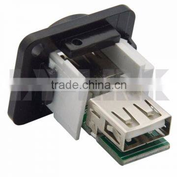 D Type Keystone USB2.0 Female Connector and Short Body Length photo-4