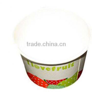 Hangzhou Lvyang/GoBest 3oz Disposable custom logo paper sundae ice cream cup