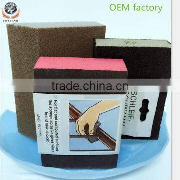 OEM factory abrasive hard EVA foam sanding block