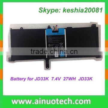 7.4V laptop battery price for DELL N5110 M1330 INS 1420 INS1525 27WH P/N: JD33K M5Y1K rechargeable notebook lithium battery