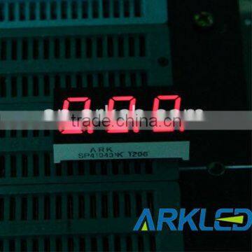 SMD 0.4 inch 3 digit led display,7 segment led display