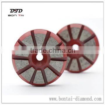 3 Inch Pre Master Concrete Grinding Metal Bond Diamond Bevel Edge Segments photo-2