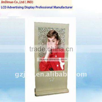 Indoor use vertical stand digital signage kiosk