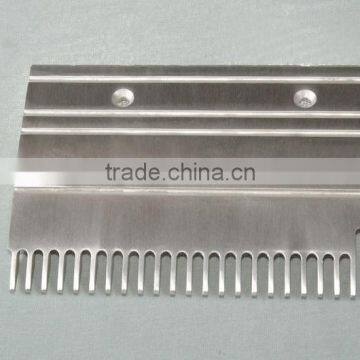 Escalators Combs Spare Parts 206*102*8.4mm, Aluminum, 24T