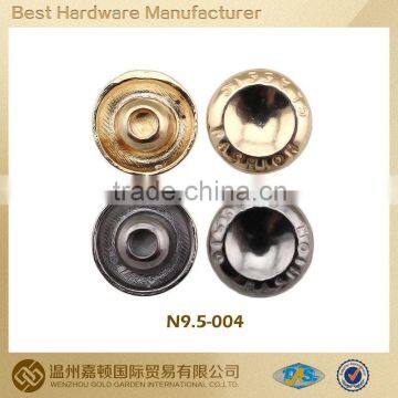 custom metal made garment rivet leather rivet