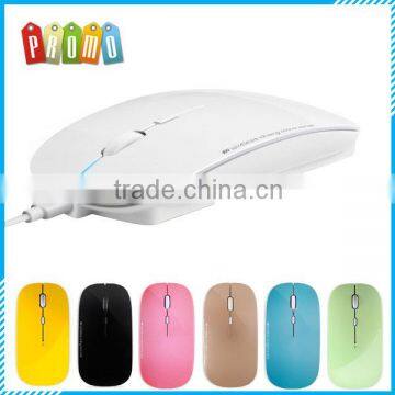 Wholesale cheap 2.4Ghz Wireless bluetooth mouse, rechargeable wireless mouse