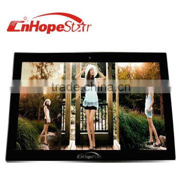 high quality black color 16:9 18.5inch full hd 1080p media player 12v