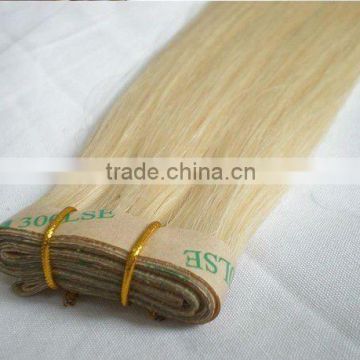 HAND TIDE 8 CM WIDE WEFTED HAIR - REMY QUALITY P.U WEFT - 2 YEARS LASTING WEFT