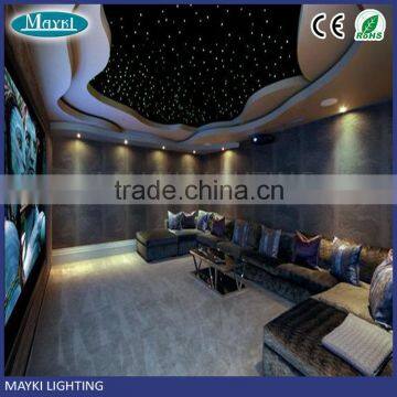 Mini size 6W RGB emitting color led fiber optic projector for star ceiling