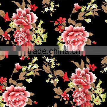 2013 fashion 100% polyester 4pcs home textile fabric( king, queen, twin)