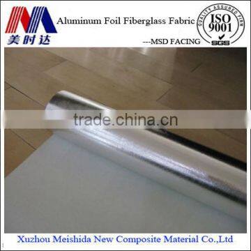 Construction Material Aluminum Foil fiberglass Fabric Facing