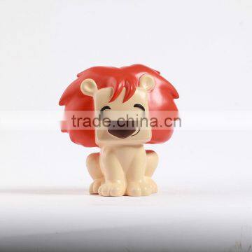 lion shape customized coin bank, animals character money box OEM, customized china maunfacturer