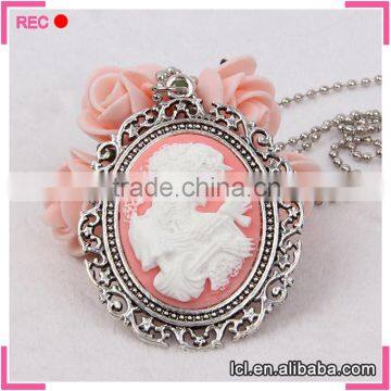Engraved Skull Gothic Necklace, for Carnaval Gothic Jewelry photo-6