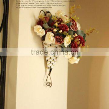 Hot sale hang metal flower pot,metal flower pot rack(AM-FP021)