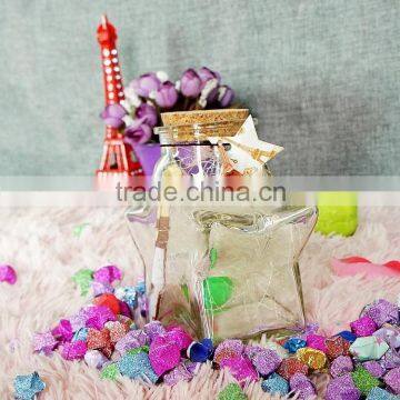 High Quality Mini Wishing Bottle , Star Shape Floating Bottle Good Luck Wishing Mini Bottle photo-6