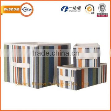 wholesale household fabric folding storage box