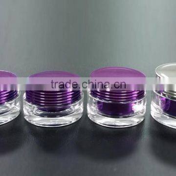 Acrylic 30g face cream jar